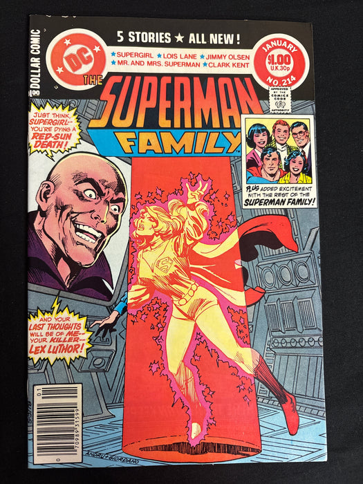 Superman Family #214  Newsstand VG/FN (5.0)