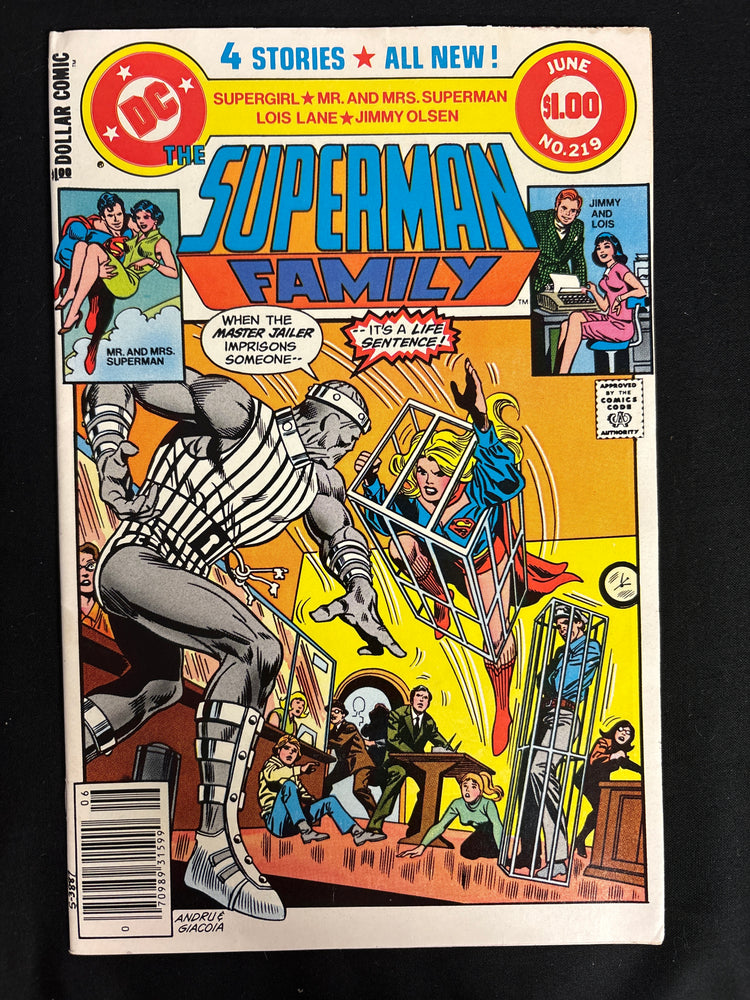Superman Family #219  Newsstand FN/VF (7.0)