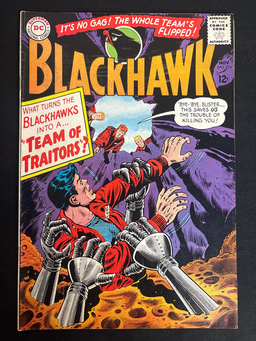 Blackhawk #214   FN+ (6.5)