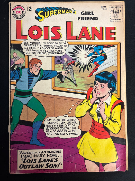 Superman's Girl Friend, Lois Lane # 46  FR (1.0) Detached Cover