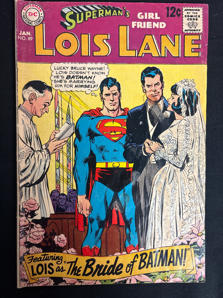 Superman's Girl Friend, Lois Lane # 89  VG -(3.5)