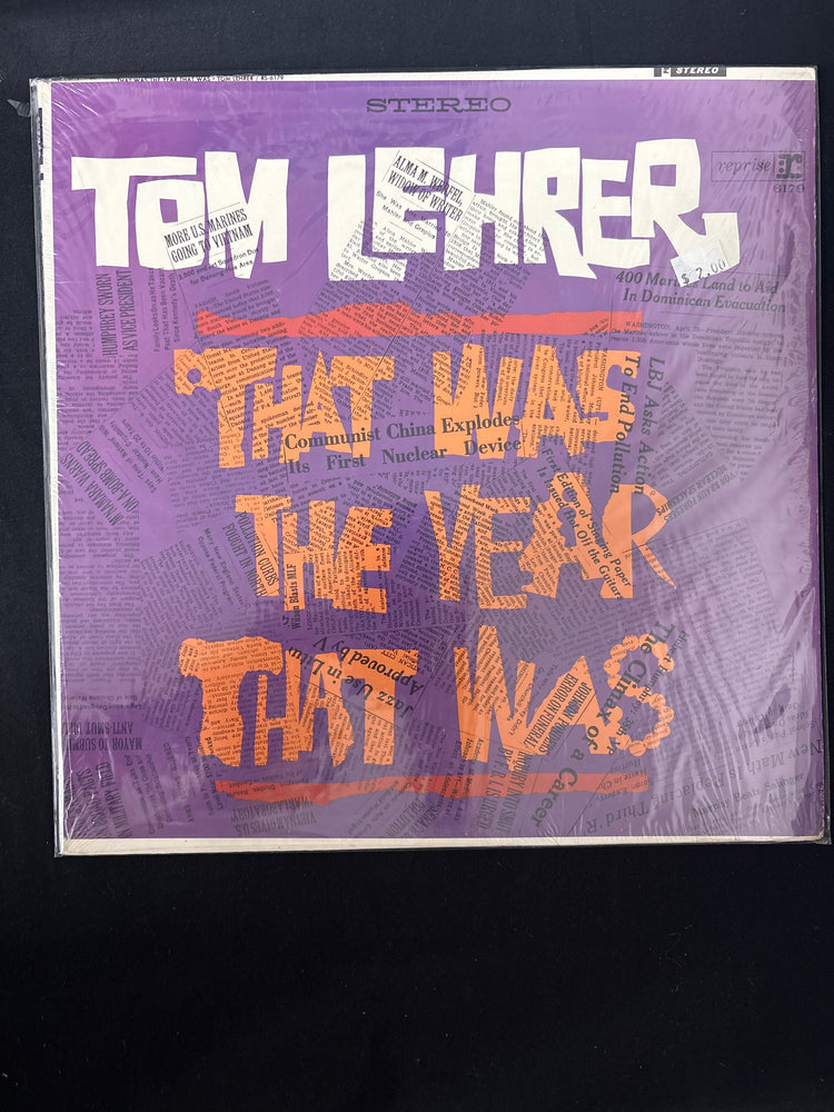 Tom Lehrer That Was The Year That Was