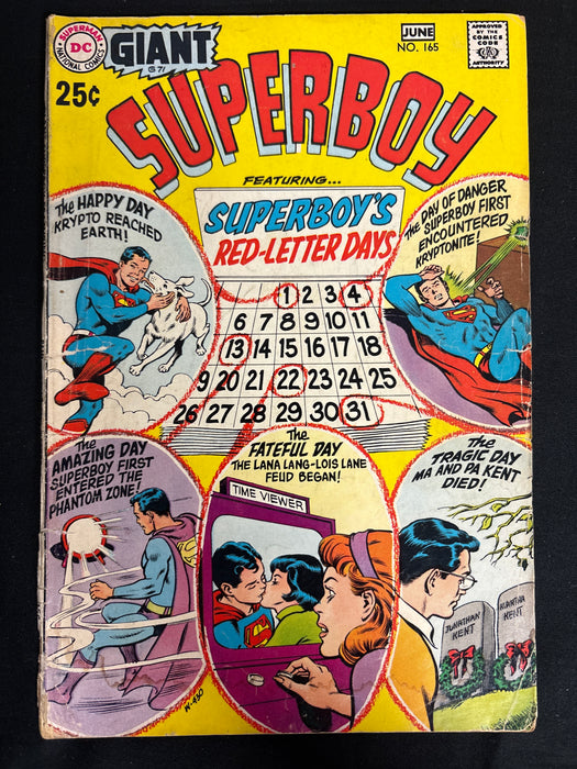Superboy #165  VG- (3.5)