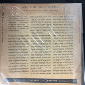 André Kostelanetz And His Orchestra Music Of Cole Porter