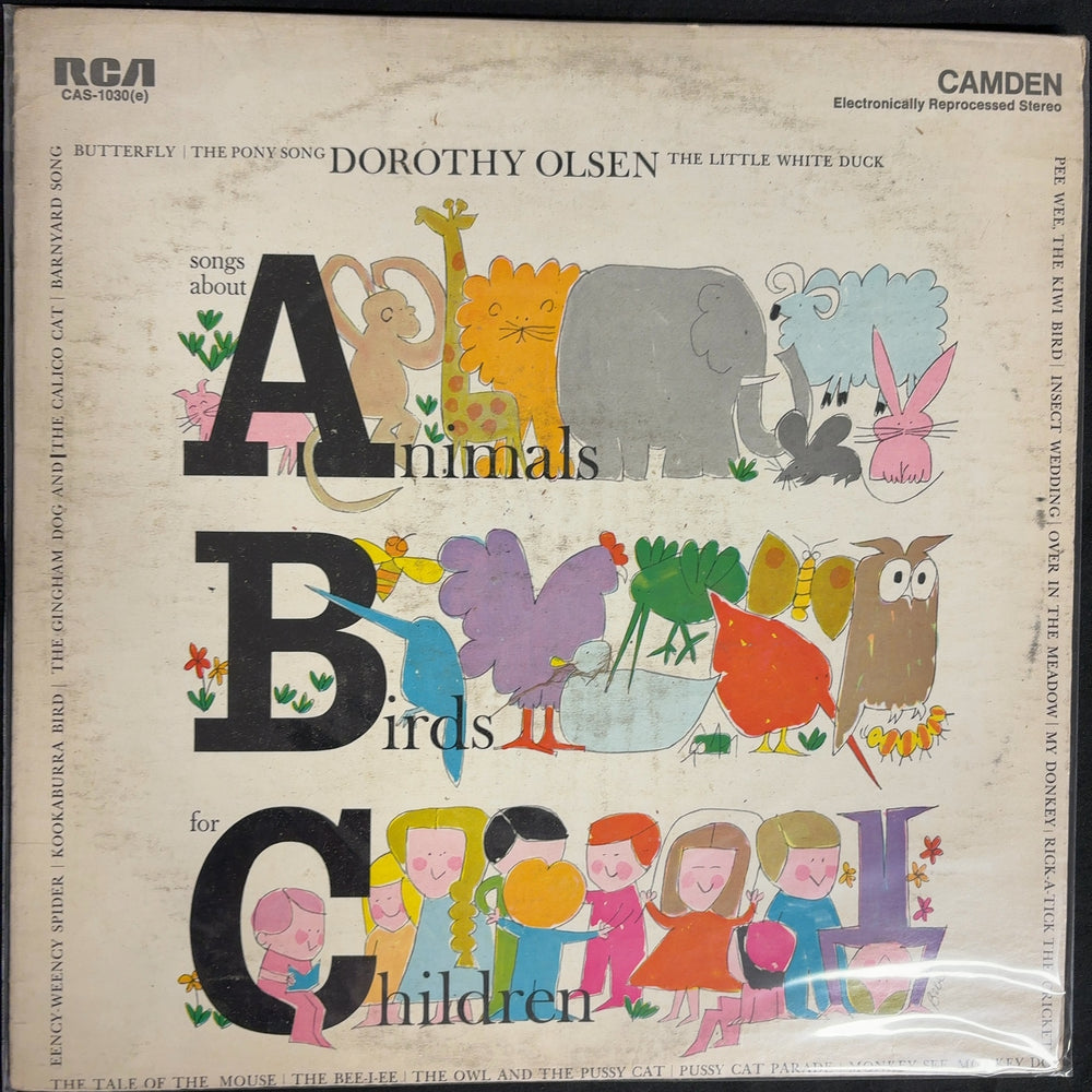 Dorothy Olsen Songs About Animals, Birds For Children