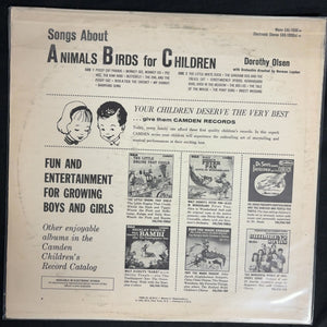 Dorothy Olsen Songs About Animals, Birds For Children