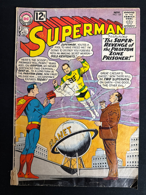Superman #157  GD+ (2.5)