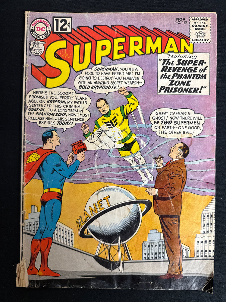 Superman #157  GD+ (2.5)