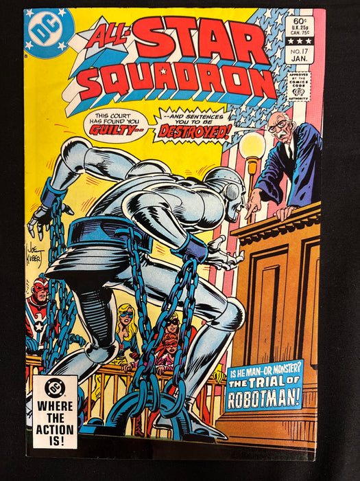 All-Star Squadron # 17 VF (8.0)