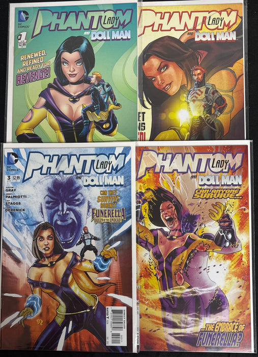 Phantom Lady #1-4 NM+ (9.6)
