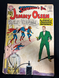 Superman's Pal, Jimmy Olsen # 63  FR (1.0) Cover Detached