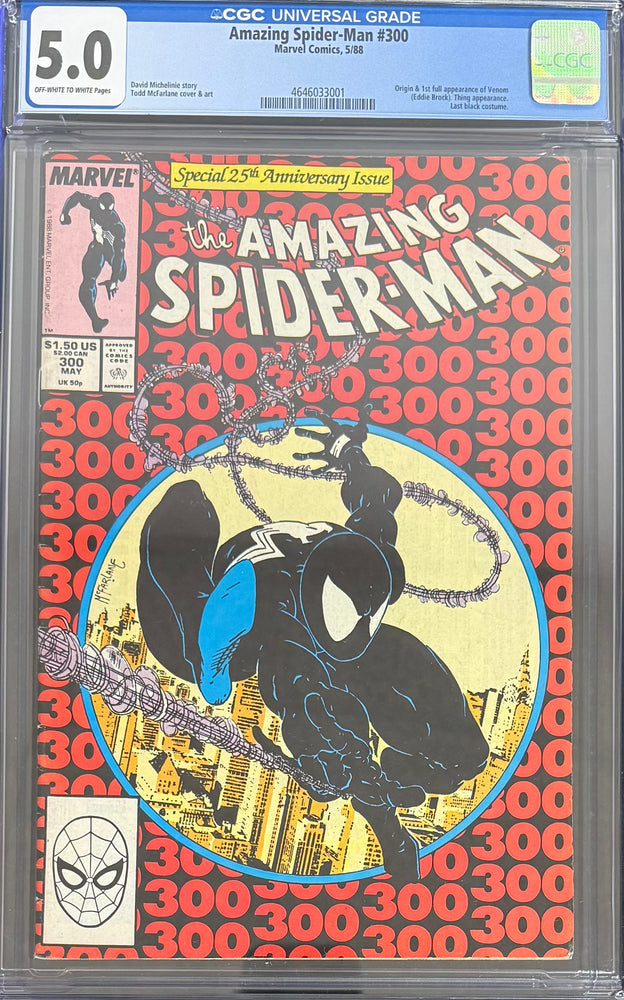Amazing Spider-Man #300  CGC 5.0