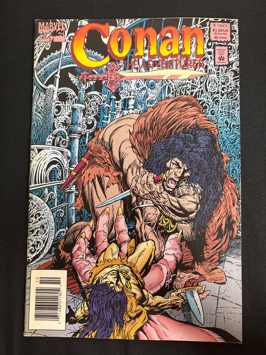 Conan the Adventurer #  5 Newsstand FN/VF (7.0)