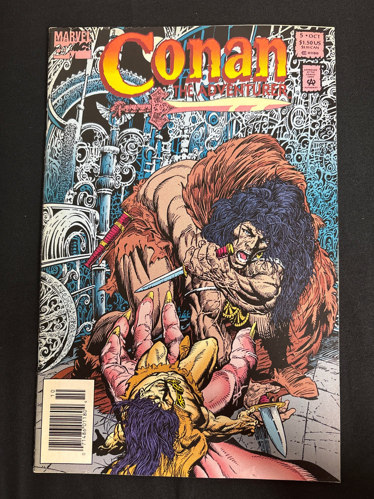 Conan the Adventurer #  5 Newsstand FN/VF (7.0)