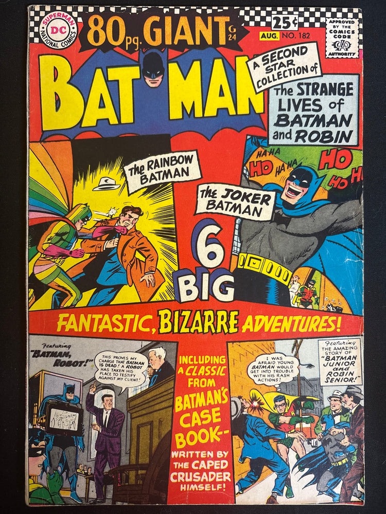 Batman #182   FN+ (6.5)