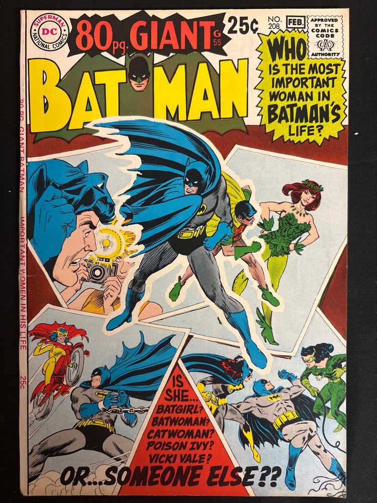 Batman #208 VF+ (8.5)