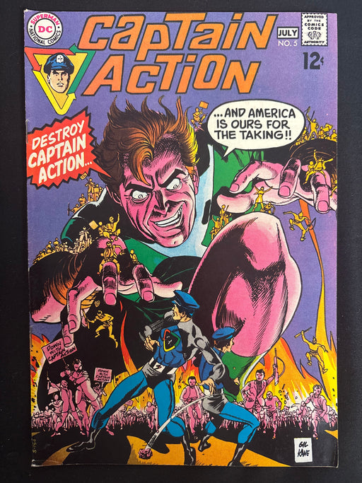 Captain Action #  5  FN/VF (7.0)