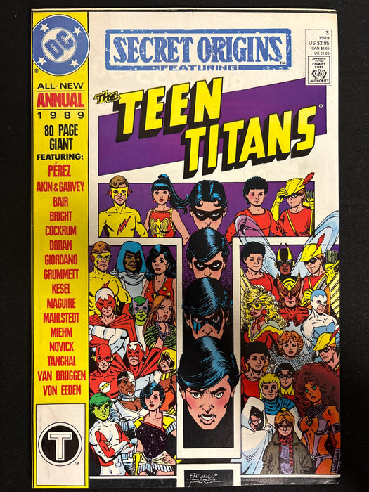 Secret Origins Annual #  3 VF (8.0)