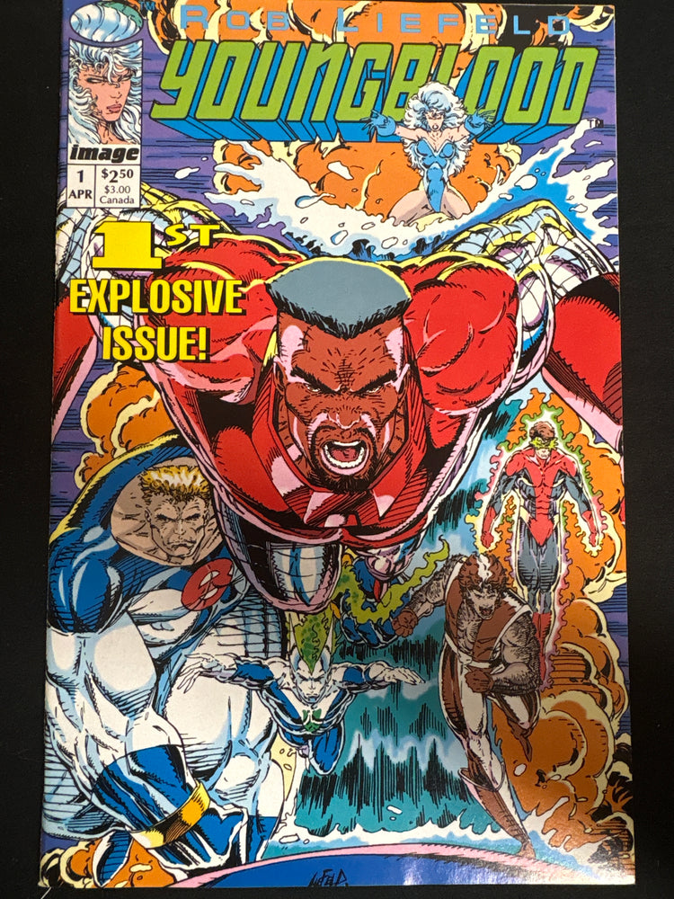Youngblood #  1 Chapel in character box VF/NM (9.0)