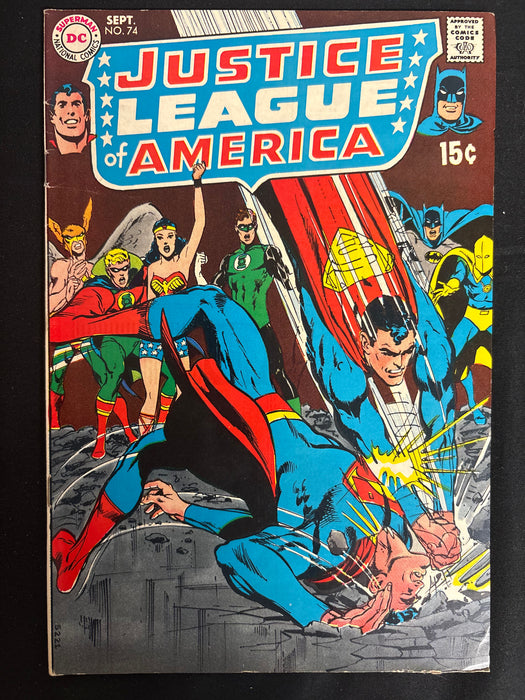 Justice League of America # 74  FN/VF (7.0)