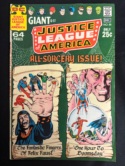 Justice League of America # 85  VF (8.0)