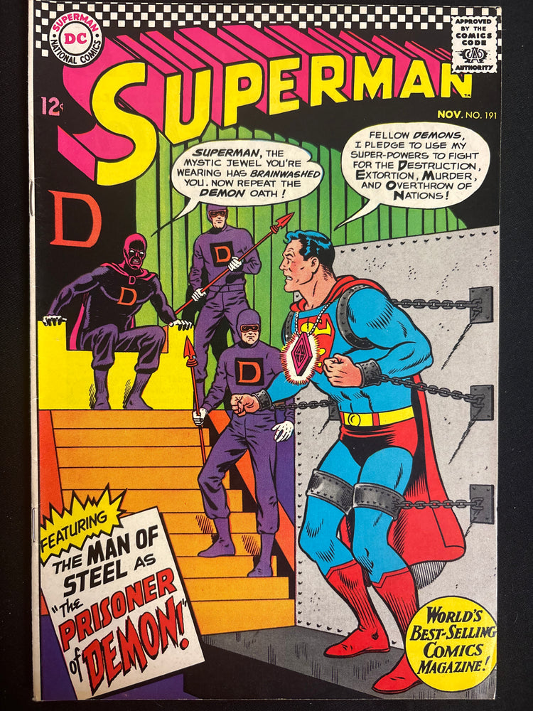Superman #191   VF- (7.5)