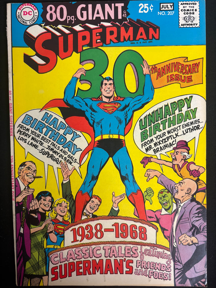 Superman #207   VF (8.0)