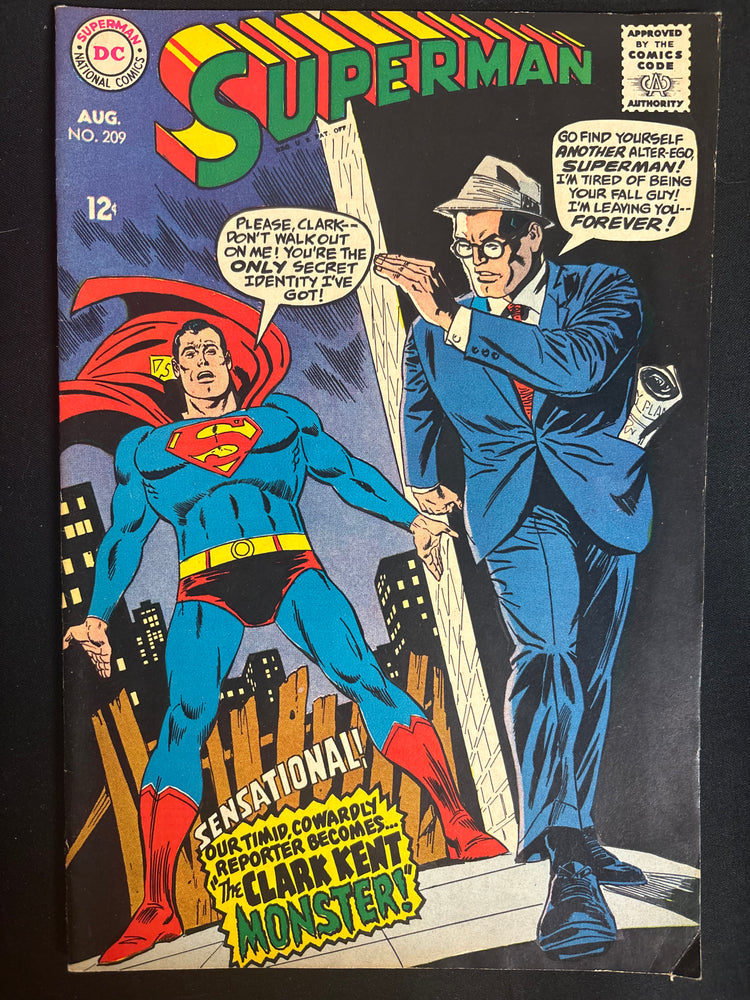 Superman #209   FN/VF (7.0)
