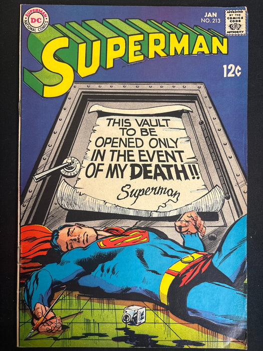 Superman #213   FN/VF (7.0)