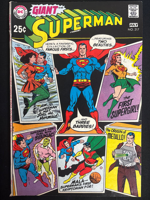 Superman #217   VF- (7.5)