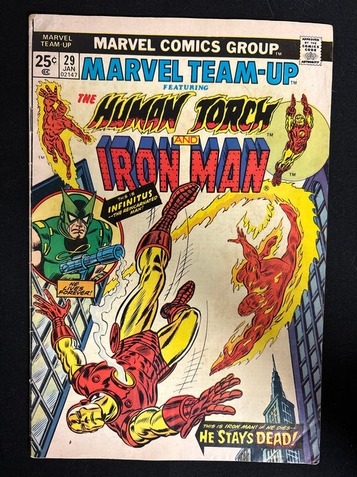 Marvel Team-Up # 29  VG+ (4.5) Missing Value Stamp