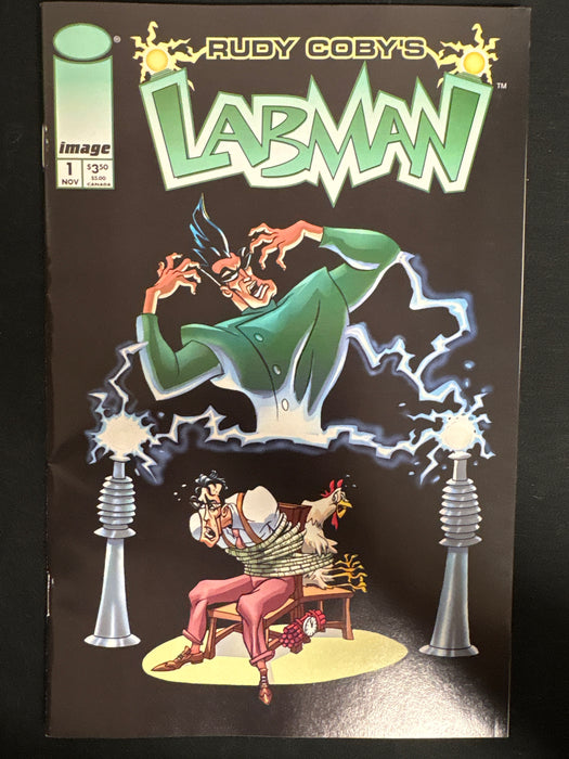 Labman #  1 Marc Gabanna Cover NM- (9.2)