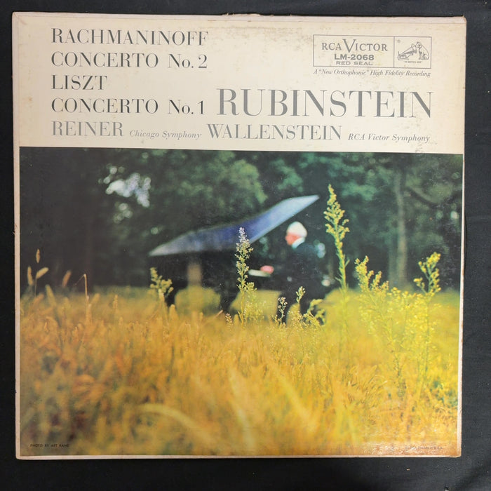 Sergei Rachmaninoff, Franz Liszt, Arthur Rubinstein, Fritz Reiner, Chicago Symphony Orchestra, Alfred Wallenstein, RCA Victor Symphony Orchestra Concerto No. 2 / Concerto No. 1