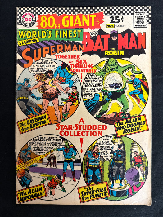 World's Finest Comics #161   VG+ (4.5)