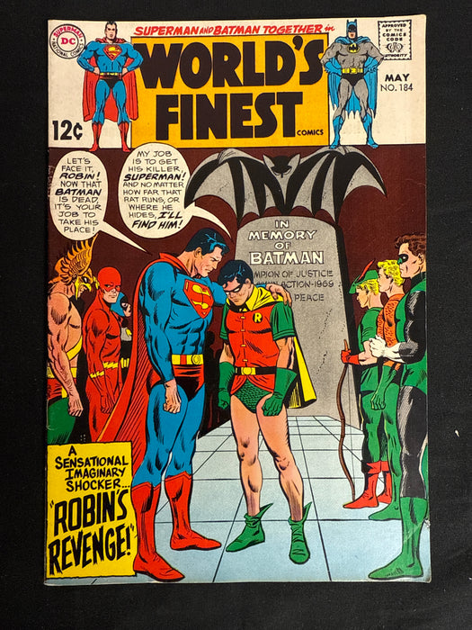World's Finest Comics #184   FN/VF (7.0)