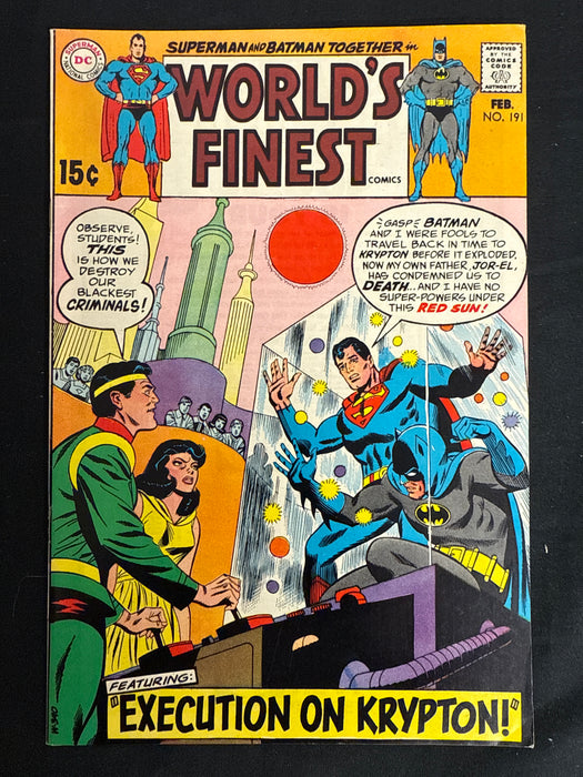 World's Finest Comics #191   VF (8.0)