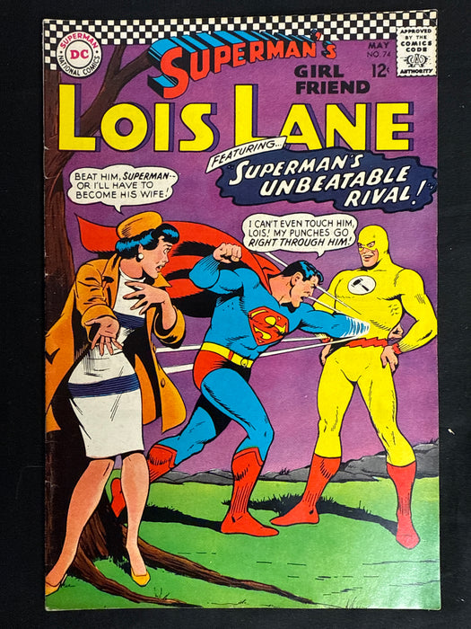 Superman's Girl Friend, Lois Lane # 74  FN/VF (7.0)