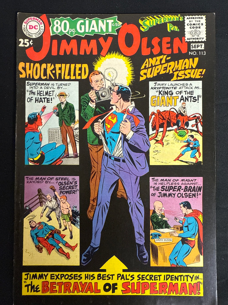 Superman's Pal, Jimmy Olsen #113   VF+ (8.5)