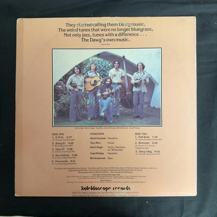 David Grisman Quintet The David Grisman Quintet