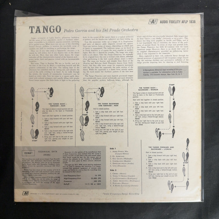 Pedro Garcia And His Del Prado Orchestra Tango