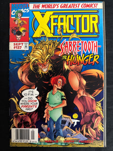 X-Factor #137  Newsstand VF- (7.5)