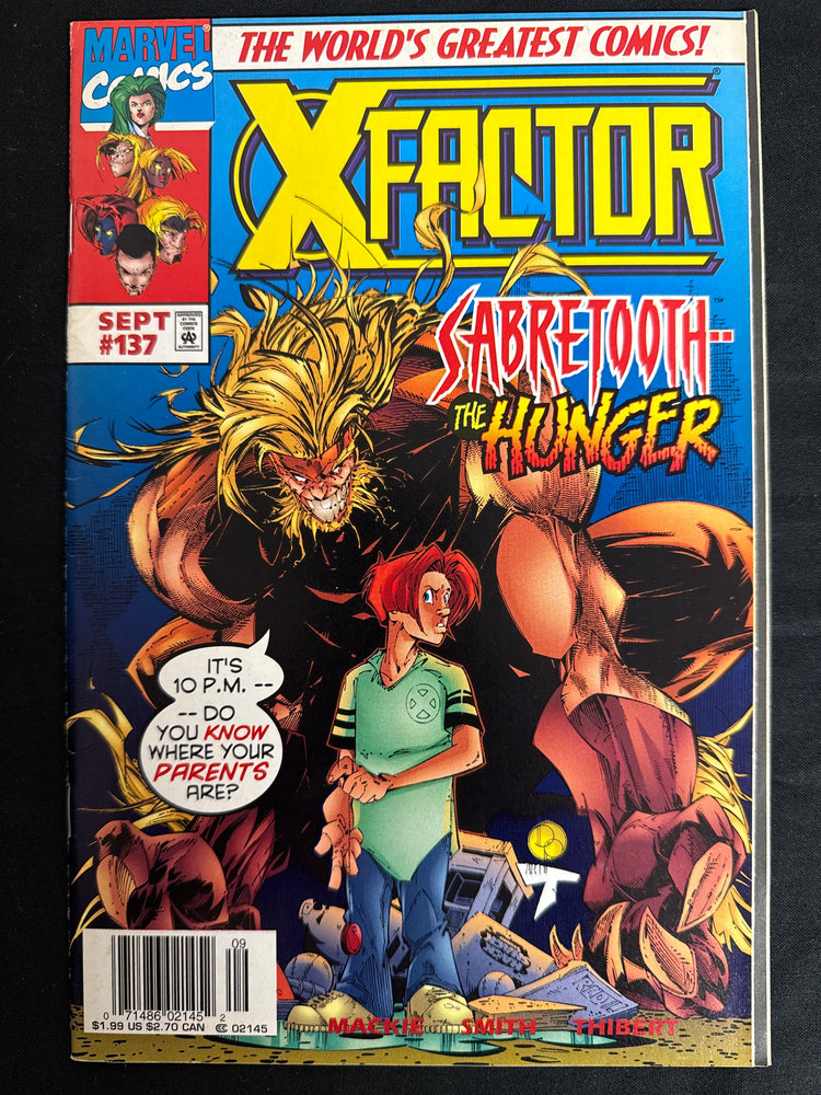 X-Factor #137  Newsstand VF- (7.5)