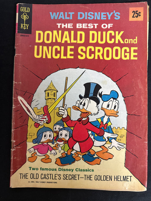 Walt Disney the Best of Donald Duck and Uncle Scrooge #  1  VG- (3.5)