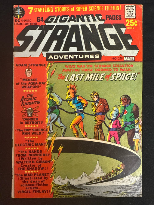 Strange Adventures #229   VG+ (4.5)