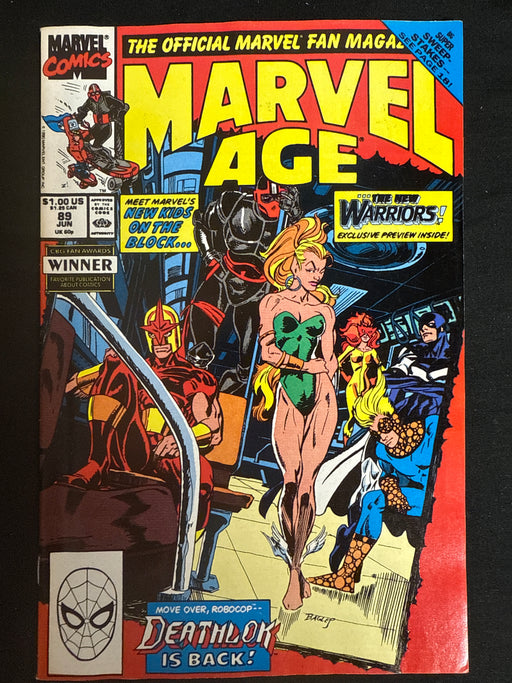 Marvel Age # 89 VF/NM (9.0)