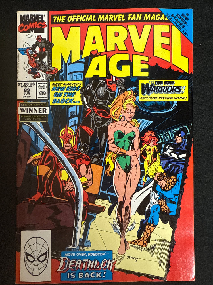 Marvel Age # 89 VF/NM (9.0)
