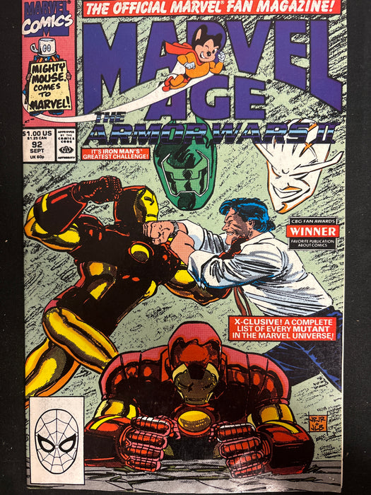 Marvel Age # 92 VF+ (8.5)