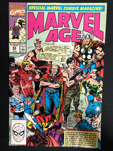 Marvel Age # 93  NM- (9.2)