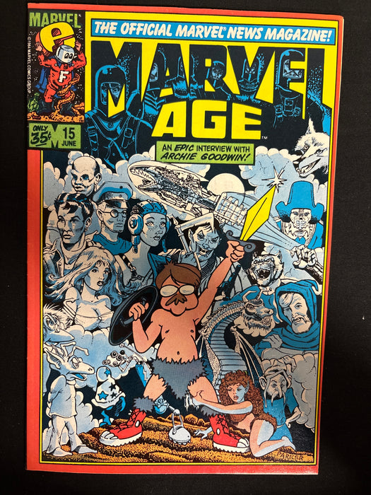 Marvel Age # 15  NM (9.4)