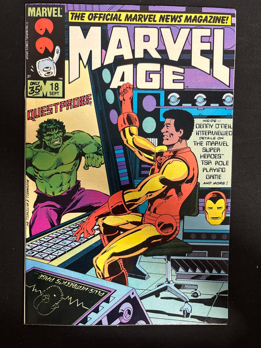 Marvel Age # 18  NM+ (9.6)